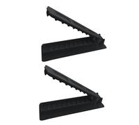 Vocdikficy 2 Piezas MáQuina de Brochetas de Carne para Barbacoa Kebab Reutilizable para Prensa de Kebab Barbacoa para Accesorios de Parrilla de Cocina, Negro