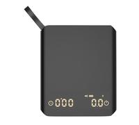 Vocdikficy BáScula de Café Recargable 2Kg PequeñA CoccióN Hogar SincronizacióN AutomáTica BáScula de Cocina ElectróNica Inteligente Precisa 0,1G