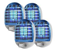 Vocdikficy Bug Zapper Interior, Mosquitos Electrónico Mosquito Zapper con Luces Azules para Sala de Estar, Hogar, Cocina, Oficina