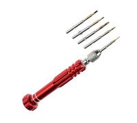Vocdikficy Destornillador Torx PrecisióN Rojo 5 en 1, Juego Mixto de ReparacióN Relojes para TeléFonos MóViles, Kit Herramientas ReparacióN Relojes para TeléFonos con Tornillos PrecisióN