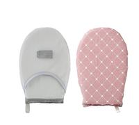 Vocdikficy Guantes para Planchar una Vapor para Ropa, MáQuina de Planchar de Pie, Tablero de Motor de Vapor para Ropa de Mano, Color Rosa