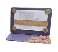 Vocdikficy Herramienta para Tejer con Soporte para Gráficos, Accesorios para Herramientas Tejer, Soporte para Gráficos, Soporte para Patrones Tejido, Soporte para Patrones Ganchillo
