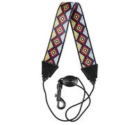 Vocdikficy La Correa para el Cuello del Saxofón Es Resistente y Duradera, la Cuerda No Se Enreda y Es Más Libre de Retraer y Soltar C