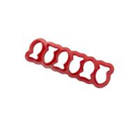 Vocdikficy Mini Molde para Hornear Galletas con Forma de Dorado, Molde para Hornear Bocadillos con Forma de, Cortador de Galletas con Forma de, Rojo