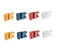 Vocdikficy Organizador Montado en la Pared Sin Perforaciones, Caja Almacenamiento para Control Remoto, Soporte Pared para Enchufe TeléFono MóVil, Estante Almacenamiento Multifuncional