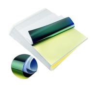 Vocdikficy Papel de Plantilla para Tatuajes, 100 Piezas de Papel de Transferencia de Tatuajes para Tatuajes, Tamaño A4