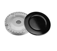 Vocdikficy Piezas de Repuesto para Estufa de Gas, Tapa para Olla, Juego de Cubiertas para Estufa de 4 Piezas, la Cubierta para Quemador PortáTil Es Muy FáCil de Instalar