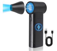 Vocdikficy Plumero de Aire Eléctrico: Plumero de Aire Comprimido de 180000 RPM, Mini Soplador de 3 Engranajes, Soplador de Secado por Chorro Es Reutilizable, para PC