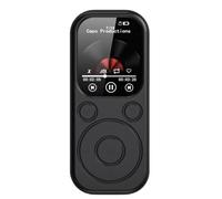 Vocdikficy Reproductor de MP3 con Bluetooth, Carga Rápida, Versión Bluetooth 5.4, Tarjeta de Memoria Expandible, Reproductor de Música, Grabación FM, Libro Electrónico A