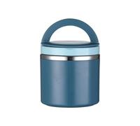 Vocdikficy VacíO de Sopa para Comida Caliente, Frasco de Comida de 1000 Ml Frascos de Comida Aislados Al VacíO de Acero Inoxidable con Asa Recipiente Caliente Al VacíO