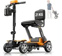VOCIC D71 Scooter de movilidad para mayores de carbono plegable 21 kg