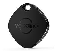 VOCOlinc Smart Tag, Bluetooth Tracker Buscador de Objetos, Compatible con Buscar (sólo iOS, NO Funciona con Android), Localizador para Llaves, Carteras,Bolsos, Equipaje, Mochila, Negro, 1 Pack