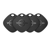 VOCOlinc Tag Buscador de Objetos Bluetooth Tracker Compatible con Buscar Apple (Sólo iOS, NO para Android), Localizador para Llaves, Carteras, Equipajes, Baterías Reemplazo, 2 Paquetes