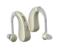 VOCOMAXA Comodidad auditiva: dispositivo detrás del oído con caja de carga, USB-C, larga duración, reducción de ruido, ajustable