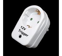 VOCOMO Trigger - Enchufe de conmutación V2 (1380 W) para amplificador AV y receptor disparador, enchufe en espera