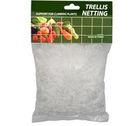 Vocray 1,5x9M Malla Plantas Trepadora, Malla de Poliéster para Pepinos, Judías, Guisantes, Tomates y Vides, Malla de Jardín Resistente y Reutilizable, Malla de Soporte para Plantación Vertical