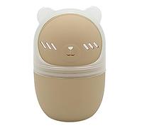 VOCUE Caja de esponja para almacenamiento de maquillaje, polvos, suministros portátiles, estuches de silicona transpirable, accesorios de huevos, soporte de belleza