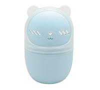 VOCUE Caja de esponja para almacenamiento de maquillaje, polvos, suministros portátiles, estuches de silicona transpirable, accesorios de huevos, soporte de belleza