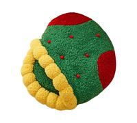 VOCUE Cama para mascotas, diseño de Navidad, mango suave, hermosa cama de dibujos animados, cueva de Navidad, forma de calcetín, accesorios para fotos
