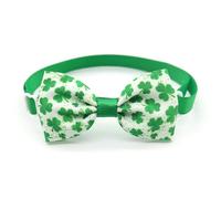 VOCUE Collar para perros y gatos, diseño de flor, diseño de tréboles, collar de perro, collar para niña, corbatines