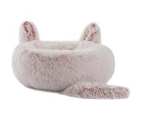 VOCUE Creative - Cama para mascotas, nido de cola para perros y gatos, suave felpa cómoda, varios tamaños y colores