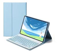 VOCUE - Funda protectora para tablet con teclado magnético, fundas de piel a prueba de golpes para tabletas 9Pro de 12.1 pulgadas