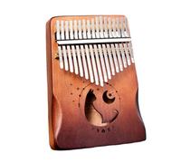 VOCUE Instrumento de piano de pulgar con 17 teclas, piano de dedo de madera, instrumento musical con afinación para principiantes