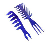 VOCUE Juego de peine profesional de doble cara para teñir, cortar y teñir, herramienta de peinado