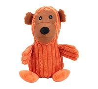 VOCUE Juguete chirriante de peluche para perros, juguete interactivo para masticar para perros pequeños, medianos y grandes, reduce el aburrimiento y la ansiedad