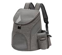 VOCUE Mochila frontal portátil para gatos y perros, plegable, mochila para mascotas, bolsa de viaje para perros, bolsa transpirable