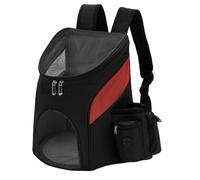 VOCUE Mochila frontal portátil para gatos y perros, plegable, mochila para mascotas, bolsa de viaje para perros, bolsa transpirable