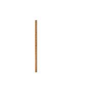 VOCUE Regla de madera de 30 cm, regla de medición de madera de doble cara en centímetros, regla recta de madera para dibujo