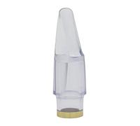 VOCUE Repuesto de boquilla de saxo de ABS, transparente, para saxofón, transparente, con piezas de corcho