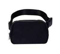 VOCUE Riñonera de nailon impermeable para hombre, gran capacidad, para correr, viajar, deportes