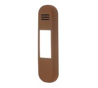 VOCUE Soporte para brochas de maquillaje de viaje, estuche portátil de silicona para brochas de maquillaje, cepillo de maquillaje suave, caja de brochas de maquillaje con