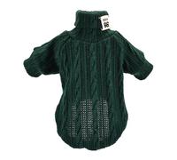 VOCUE Suéter de invierno para perro, ropa cálida para perros pequeños, cuello alto, resistente al viento, ropa para mascotas, gatitos, gatos, suéter de Navidad