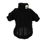 VOCUE Suéter de invierno para perro, ropa cálida para perros pequeños, cuello alto, resistente al viento, ropa para mascotas, gatitos, gatos, suéter de Navidad