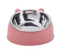 VOCUE Tazón de protección para el cuello para gatos, cuenco de alimentación de mascotas de gran capacidad, cuenco de alimentación para gatos, cuenco de alimentación para aliviar la presión del cuello