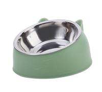 VOCUE Tazón de protección para el cuello para gatos, cuenco de alimentación de mascotas de gran capacidad, cuenco de alimentación para gatos, cuenco de alimentación para aliviar la presión del cuello
