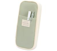 Vocuer Estuche para lápices estético escolar (verde)