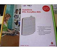 Vodafone - DSL-EasyBox 803 (manual en CD-ROM, instrucciones de instalación, material y soporte de fijación, cable de teléfono, cable de red y fuente de alimentación)