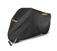 VODHXA Funda Moto Impermeable para Harley Davidson Low Rider S, Funda de Moto, Cubierta de Moto Protección, Cubierta de Motocicleta, Lona Protectora para Motocicleta para Exteriores,A Black