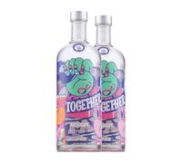 Vodka Absolut Together We Create Green Hand Limited Edition 1 L (Caja de 2 Botellas de 1 L)