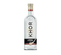 Vodka Khor Platinum destilado premium selección gourmet - 1 Botella x 70 cl