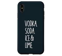 Vodka Soda Ice & Lime - Despedida de soltero y despedida de soltera Carcasa para iPhone XS Max
