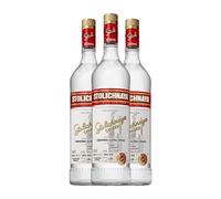 Vodka Stolichnaya Botella Misil 1 L (Caja de 3 Botella Misil de 1 L)