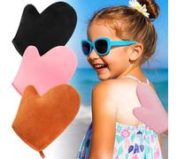 Vodolo 3 aplicadores de protector solar para niños, guantes de protección solar reutilizables Suns Creen