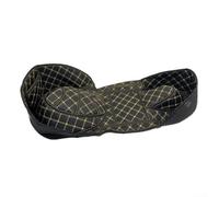 VOGE SR4 MAX - Forro de asiento antivibración, relleno de algodón negro, 40 x 35 cm