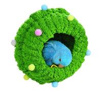 Vogelnest Kuschelhöhle - Runde, Weiche Ruhe- Und Schlafhöhle Für Vögel Und Kleintiere, Komfortabel, Ideal Für Nymphensittiche Kanarienvögel Finken Hamster | Heimkäfig, Zoohandlung, Zucht, Tierp