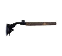 Vogelstange - 25cm Verstellbare Sitzstange | PP & Holz Bewegliche Wellensittich Badestange, Stabiler Trainingsständer Für Ara Und Sittich, Zubehör Für, Auto Und Käfig.